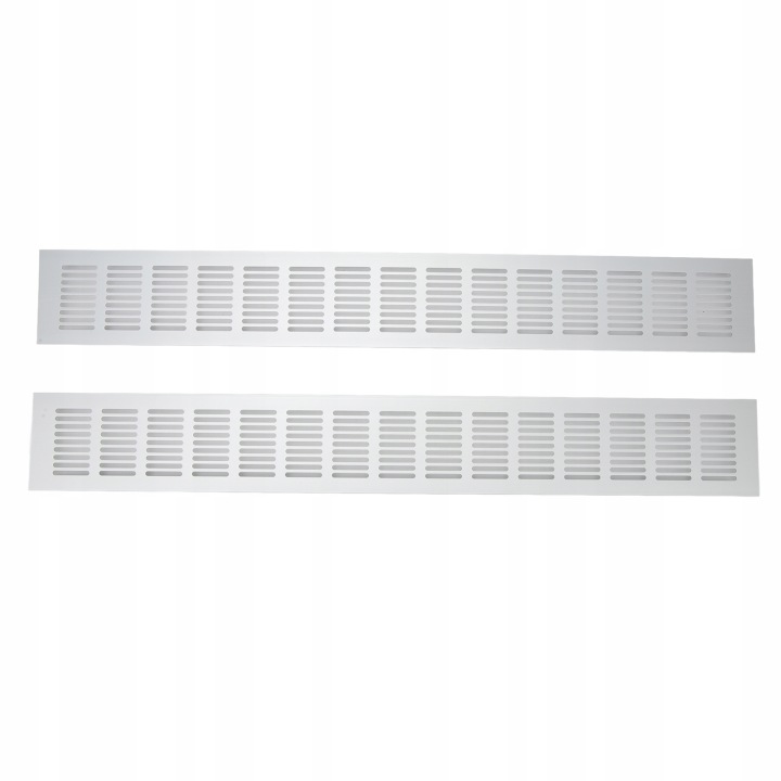2 PCS GRILLE VENTILATION BLANCHE 80*600MM