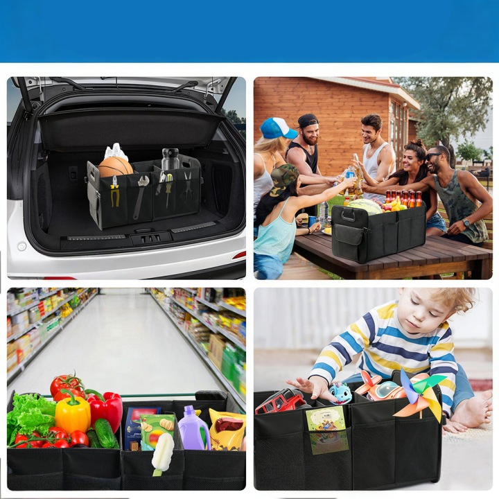 BOÎTIER BOÎTE ORGANISEUR VERS COUVERCLES DE COFFRE VOITURES SPACIEUX PUISSANT 55CM X 32CM