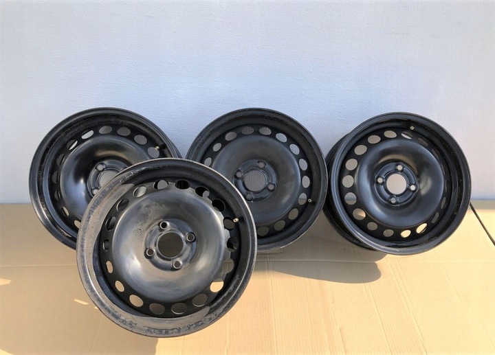 4× DISC STEEL KBA DACIA DOKKER LODGY RENAULT CLIO IV ZOE 6.0