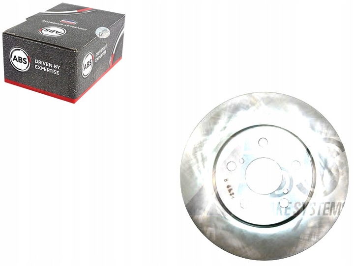 A.B.S. DISCS BRAKE 2 PCS. TOYOTA CAMRY 01-06 photo 1 - milautoparts-fr.ukrlive.com