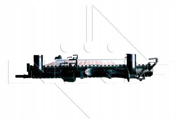 NRF 58318 RADIATEUR SYSTÈME REFROIDISSEMENT MOTEUR