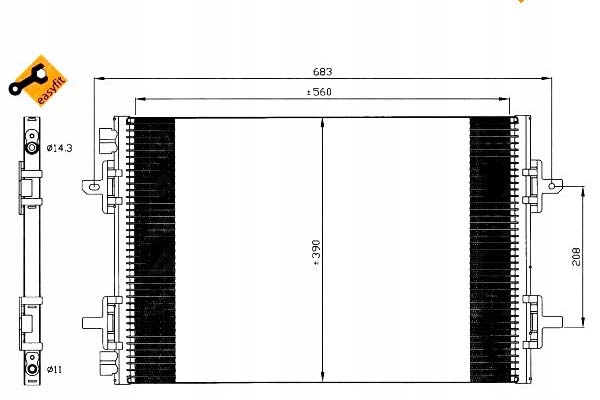 CONDENSADOR NRF 35634 