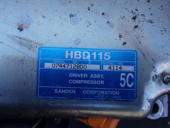 CIVIC VIII 1.3 IMA 11R 95KM LDA2 BATTERIE BATTERIE 1E100-RMX-0331-C1