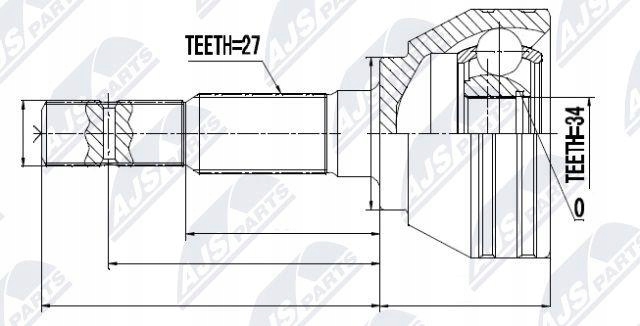JOINT EXTÉRIEUR NPZ-CH-021 NTY