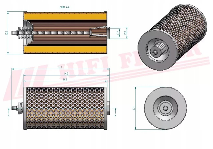 FILTRE HYDRAULIQUE HIFI HIFI FILTRE