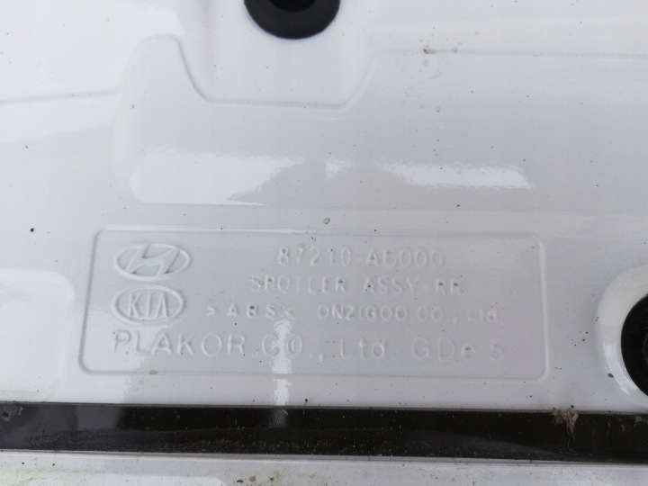 SPOILER SPOILER COUVERCLES DE COFFRE PAE HYUNDAI I30 II 12-17