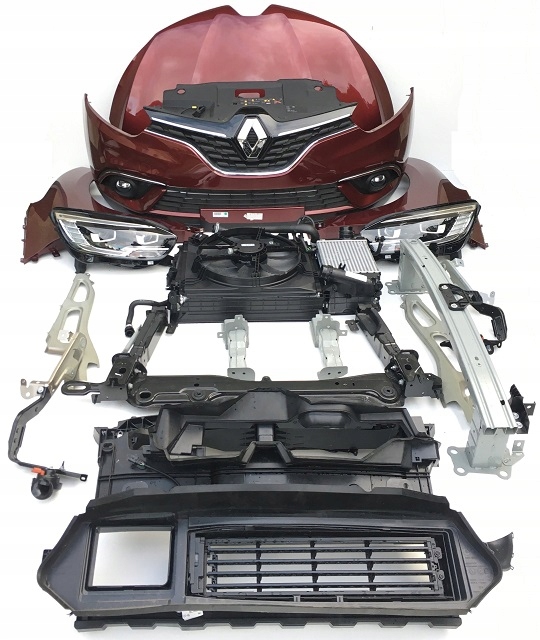 RENAULT GRAND SCENIC IV 1.5 DCI PARAGOLPES FAROS CAPO RADIADORES REFORZADOR 