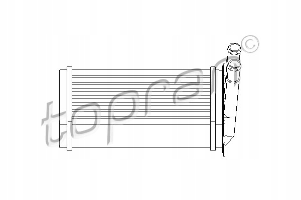 TOPRAN CHAUFFAGE VW PASSAT/AUDI A4 96-