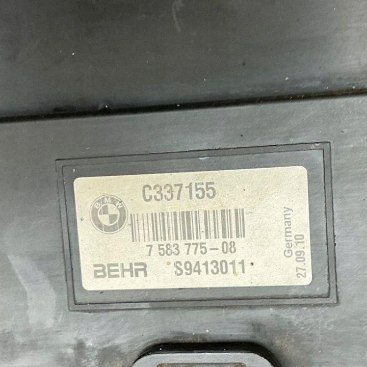 ENSEMBLE RADIATEURS BMW X3 (F25) 7594611 31007818 3.0L GASOLINE 225KW 2013
