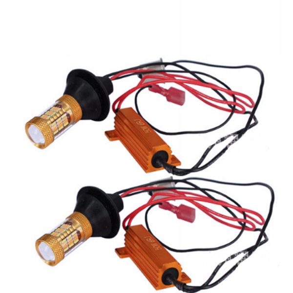 BLINKERS + DAYTIME LED 2 IN 1 DRL BAU15S PY21W 