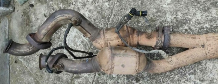 CATALYSEURS ÉCHAPPEMENT COMPLET ORIGINAL MERCEDES CL 600 W215 W220 S600