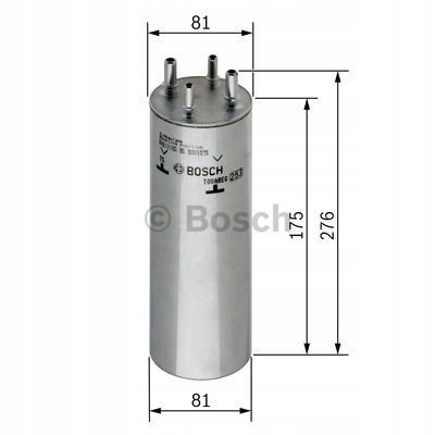 FILTRO COMBUSTIBLES BOSCH 0 450 906 467 