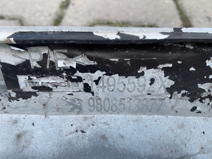 PEUGEOT 508 I LIFT RHX PARE-CHOCS AVANT AVANT 9812061577