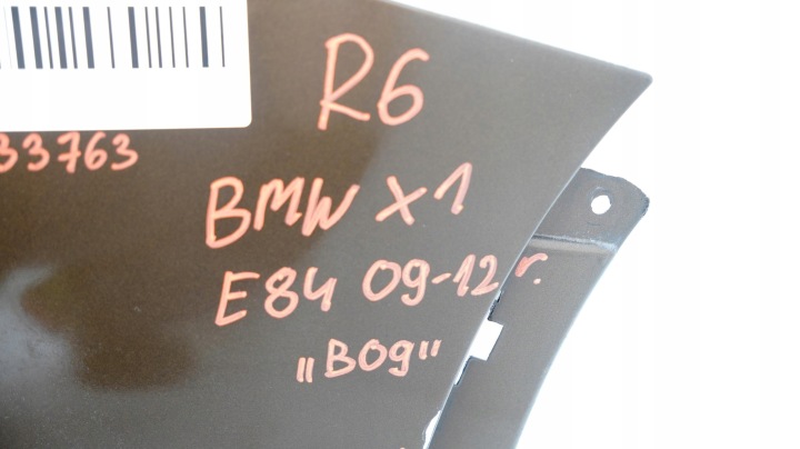 PARE-CHOCS ARRIÈRE ARRIÈRE BMW X1 E84 09-12R B09 PDC