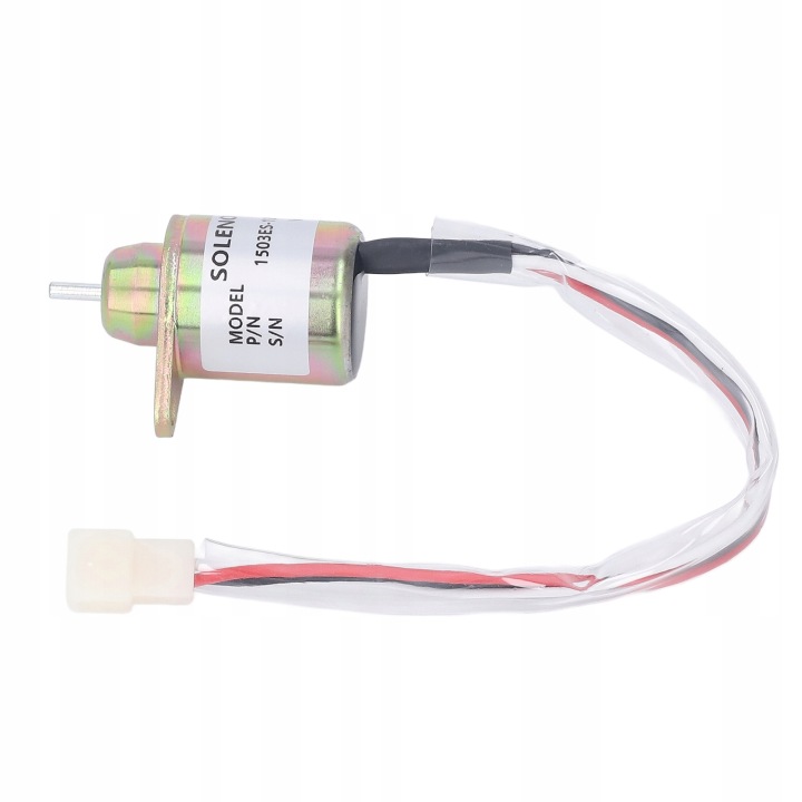 DC 12V EXCAVATRICE SOUPAPE ÉLECTROMAGNÉTIQUE RÉGULATEUR DE TURBINE CARBURANT FLAMEOUT 1503ES12S5SUC5S