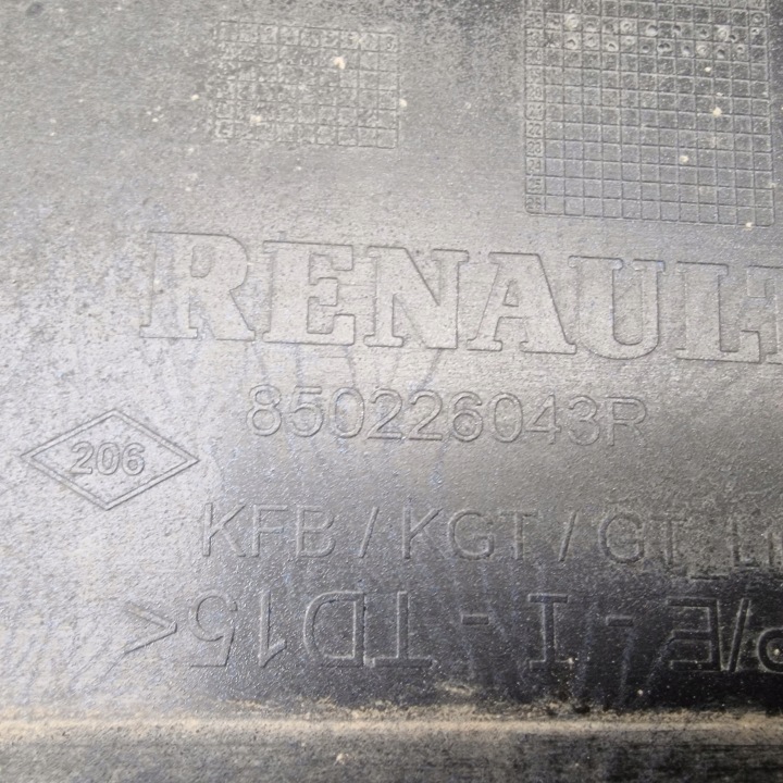 RENAULT MEGANE IV UNIVERSEL 4 PARE-CHOCS ARRIÈRE ARRIÈRE PDC 850226043R