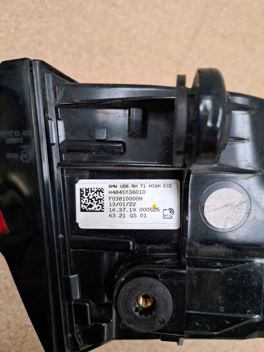 BMW 2 U06 PHARES ARRIÈRE GAUCHE DROITE COUVERCLES DE COFFRE 8494359 8494360 ENSEMBLE EUROPE
