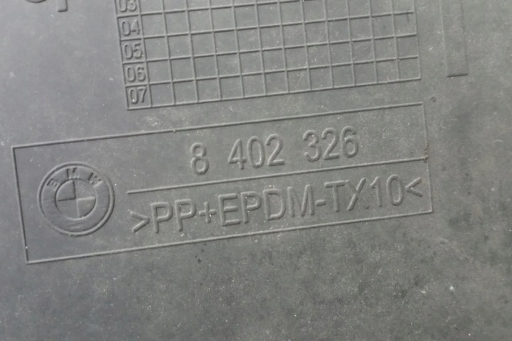 PARE-CHOCS ARRIÈRE BMW X5 (E53) 8402326 4.4L GASOLINE 210KW 2003