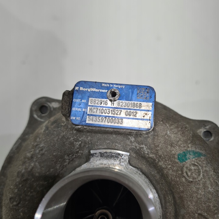 TURBINE TURBOCOMPRESSEUR 1.5 DCI 54359700033 882916 82301868 K9K 768
