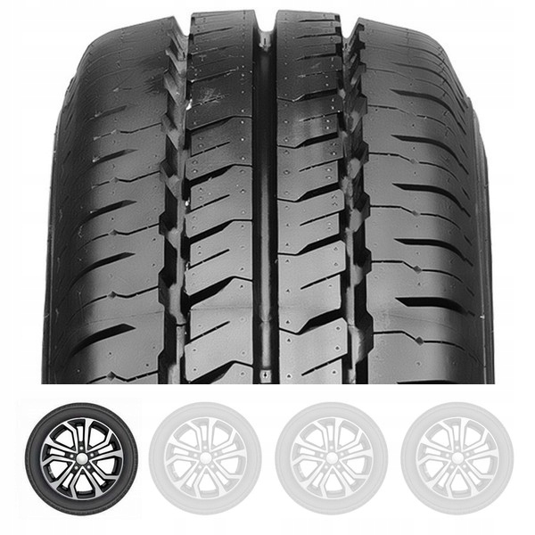 1 PIEZA NEUMÁTICO LETNIA 215/60R16C NEXEN ROADIAN CT8 