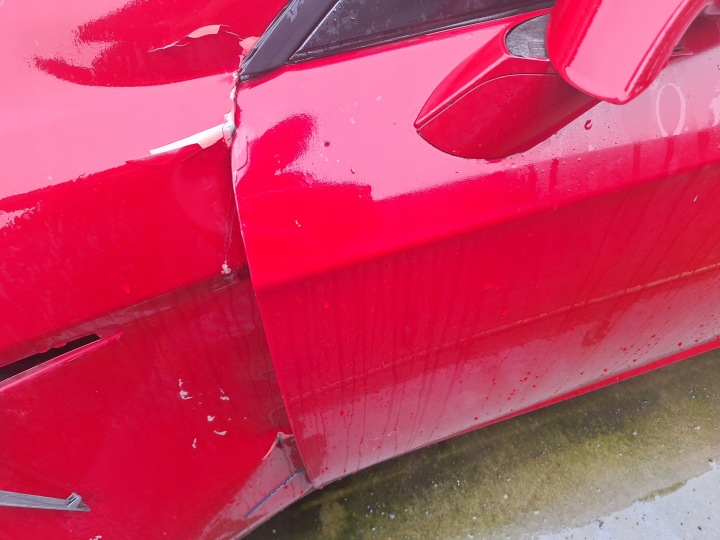 ALFA ROMEO BRERA 939 SPIDER PORTES GAUCHE 289/A ROSSO ALFA VR.