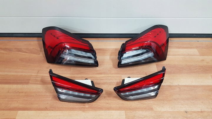 GHIBLI 3 M157 RESTYLING JUEGO FAROS FARO PARTE TRASERA EUROPA BUEN ESTADO 