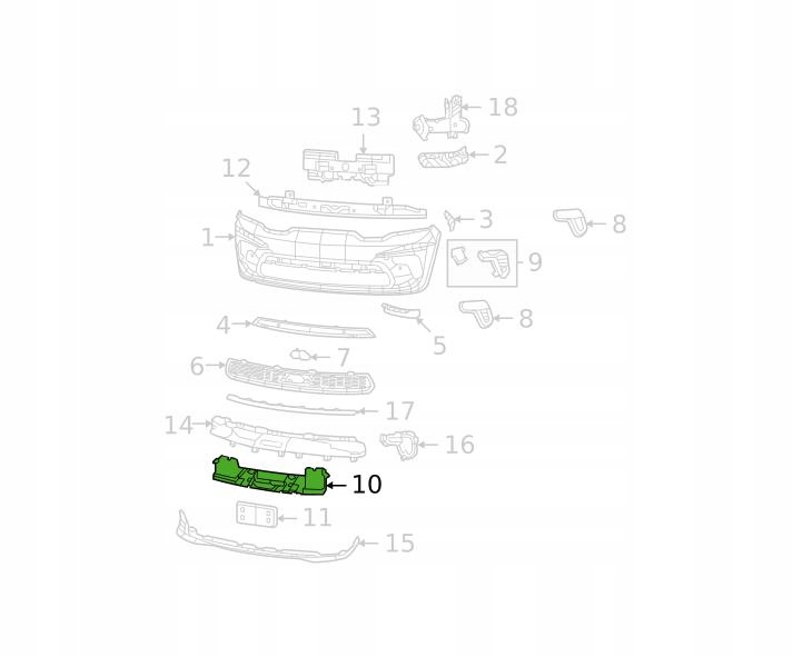TUYAU ADMISSION AIR VERS DODGE DURANGO 2021- 68533284AA