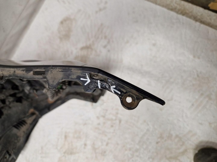 PARE-CHOCS AVANT AVANT VOLKSWAGEN GOLF GTE PDC RONDELLES 5GE807221B