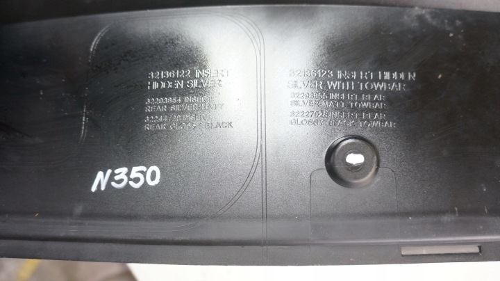 VOLVO XC40 SPOILER PARE-CHOCS DKLADKA ARRIÈRE 32244728