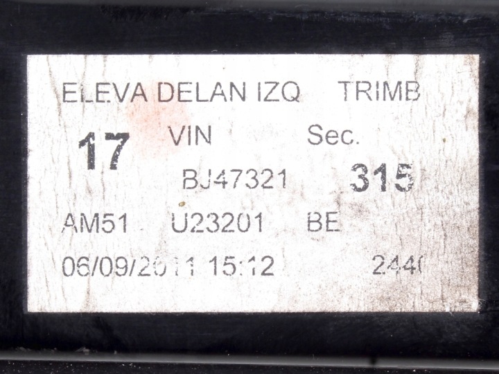 MÉCANISME VITRES GAUCHE AVANT AVANT GAUCHE FORD C-MAX MK2 10-19