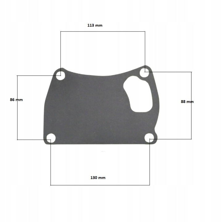 POMPE À EAU LIQUIDE CHLODNICZEGO MOTEUR V4300 KUBOTA 15481-73030 LEILAND