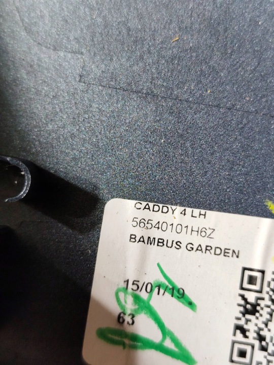 VW CADDY IV 15- GAUCHE CHÂSSIS REVÊTEMENT RÉTROVISEURS EXTÉRIEUR ORIGINAL LH6Z WLKP