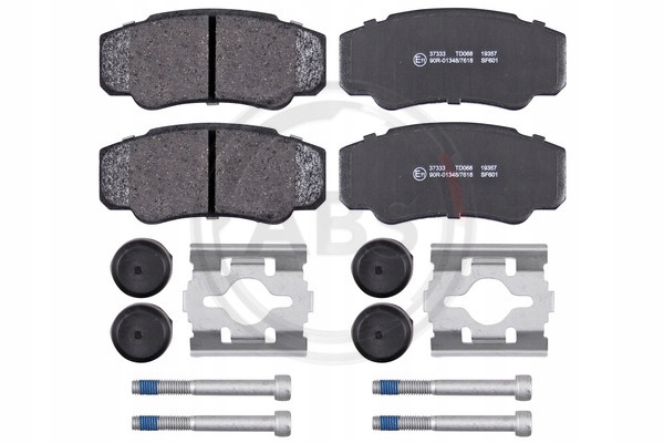 A.B.S. 37333 KIT PLAQUETTES FREINS FREINS DISQUE
