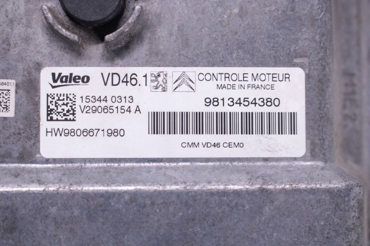 2015 PEUGEOT 308 CONTRÔLEUR MOTEUR 9813454380
