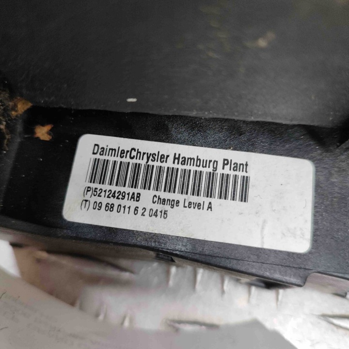 MÉCANISME CHANGEMENTS VITESSE JEEP GRAND CHEROKEE III (WH, WK) 52124291AB