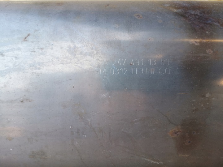 MERCEDES A-KLASA W177 SILENCIEUX CATALYSEUR 1.3 HYB A2474911300 A2474911300