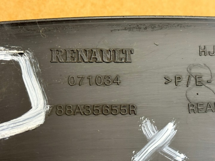 RENAULT CAPTUR II 2 19- MOULURE GARDE-BOUE ARRIÈRE GAUCHE ARRIÈRE 788A35655R