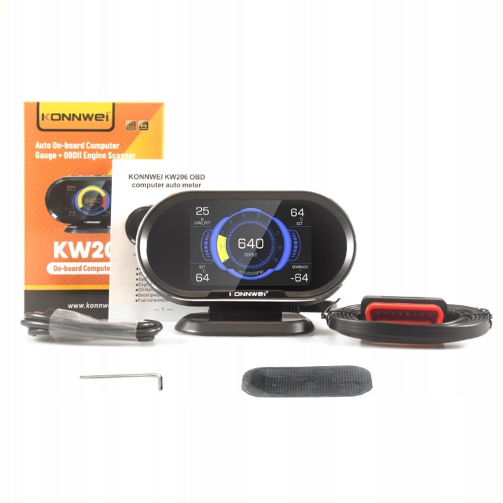 KW206 OBD, INTELLIGENT I PUISSANT AUTOMATIQUE MESURE