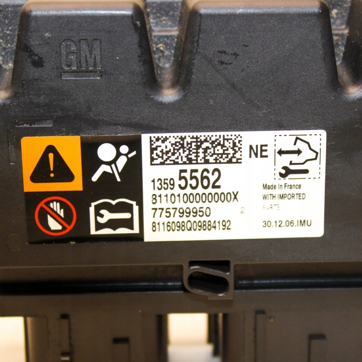 OPEL ASTRA K 2016 CONTRÔLEUR MODULE AIRBAG 13595562