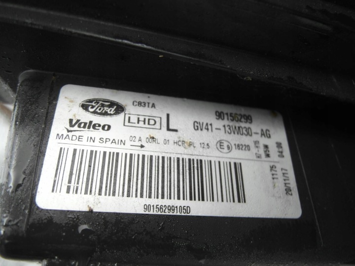 FORD KUGA MK2 LIFT ORDINAIRE PHARE AVANT GAUCHE GV4113W030AG NR72