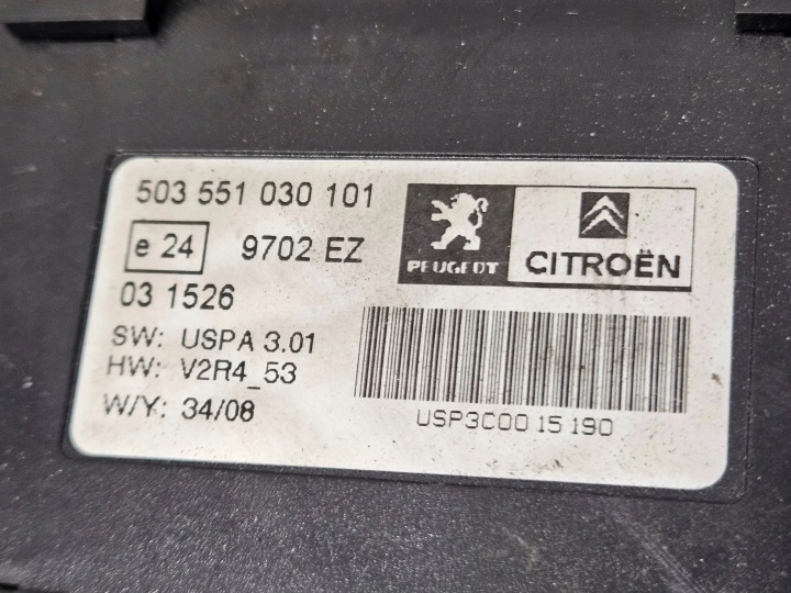 2008 PEUGEOT 207 STEROWNIK/MODUL USB 503551030101
