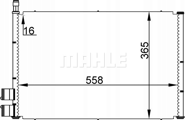 RADIATORS AIR CONDITIONER (SKRAPLA MAHLE AC 298 000S photo 1 - milautoparts-fr.ukrlive.com