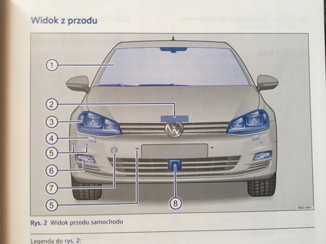 POLSKA MANUAL MANTENIMIENTO VOLKSWAGEN VW GOLF VII KOLOROWA ORIGINAL 