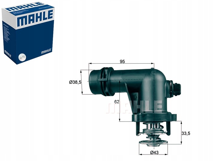 TM 15 105 TERMOSTATO BMW 105C E46 1,6 1,8 MAHLE 