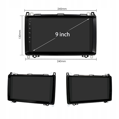 MERCEDES GASOLINA A W169 RADIO ANDROID GPS DSP 6/128GB 