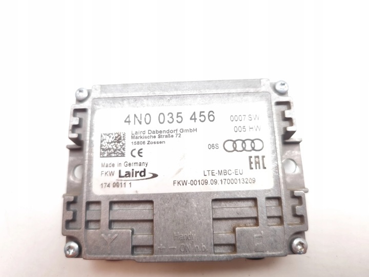 SKODA KODIAQ AMPLIFICATEUR ANTENNES 2017 SUV 4/5DR 4N0035456 (16-23) 2.0 TDI 4X4