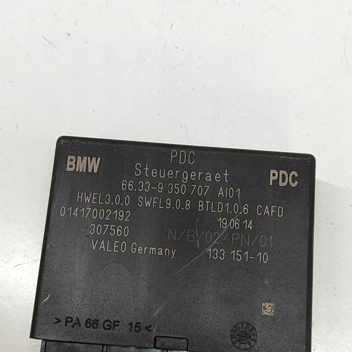 BMW X5 F15 2014 CONTRÔLEUR MODULE STATIONNEMENT PDC