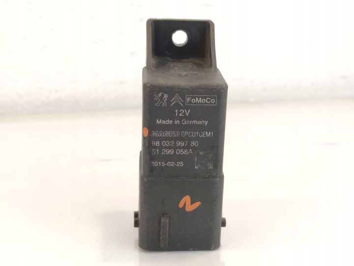 FORD FOCUS MK3 RELAIS BOUGIES INCANDESCENCE 51299058A
