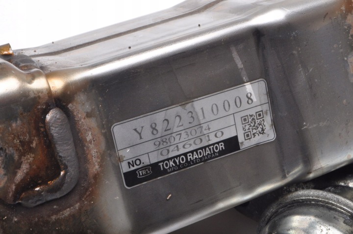 MERIVA II B ASTRA J IV1.7 CDTI 110KM RADIATEUR GAZ D'ÉCHAPPEMENT 98073074