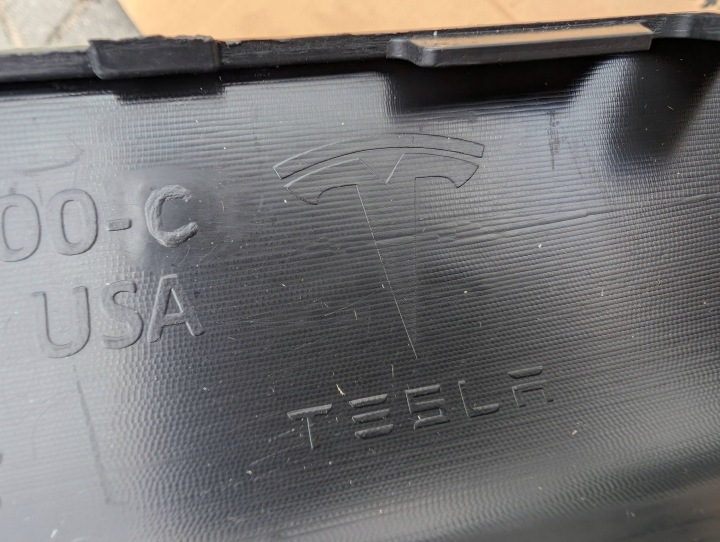 PARE-CHOCS AVANT AVANT TESLA MODÈLE AVEC 1021982-00-C NEUF ORIGINAL